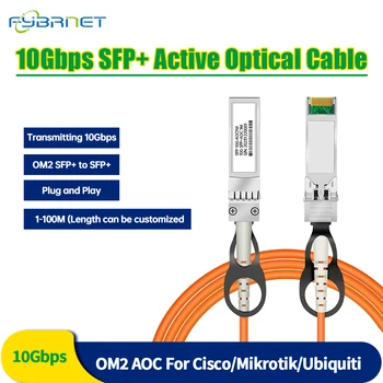10GBPS SFP+, kad SFP+ AOC OM2 3M/5M/7M LSZH 10G Aktyvus Optinis SFP Kabelis, skirtas 