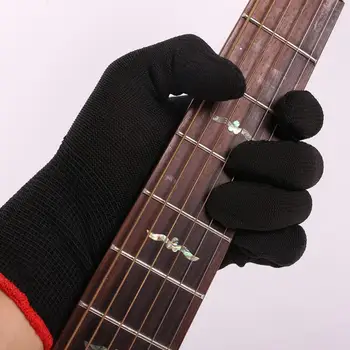 1Pc Gitara Pirštinės Gitara, Bosinė Ranka Muzikos Instrumentas Praktikos Pirštinės Pradedantiesiems Visą Pirštą Rankų Apsauga Anti-slip Pirštinės