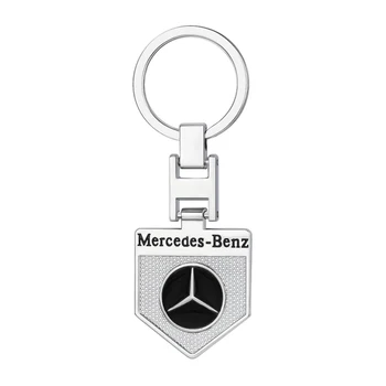 3D Metalo Auto Keychain Automobilių Reikmenys Ženklelis Keychain Priedai Mercedes Benz Maybach W204 W205 W211 Amg W212 W213