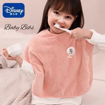 Disney Mickey Minnie Seilių Rankšluostį Naujagimiui Kombinezonai Su Antkrūtiniais Kūdikių Medvilnės Neperšlampami Kombinezonai Su Antkrūtiniais Vaikų Nuplaukite Veidą Rankšluosčiu Vaikų Prijuostė Kombinezonas