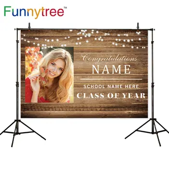 Funnytree 2021 Sveikinimai Baigimo Foto Fonas Sveikinu Grad Mokyklos Grupė Fone Saulėgrąžų Medienos Photozone Tapetai