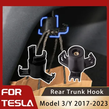 Galiniai Kamieno Kablys Tesla Model 3 2017-2023 Modelis Y 2021-2023 Reikmenys, Krovinių Pakaba Maišelį Kablys Interjero Tesla Model 3/Y 2023