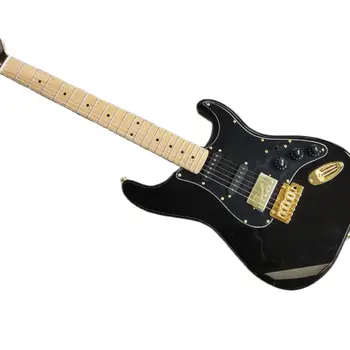 Individualų aukštos kokybės juodos spalvos elektrinė gitara puikios kokybės ir greitas pristatymas.