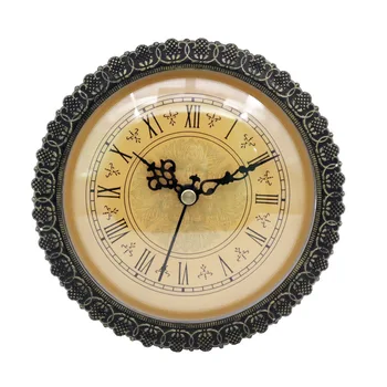 Judėjimo Kvarcinis Laikrodis Įterpti Metalo Dalys, Plastiko Tikslumo romėnišką 150mm Senovinių Klasikinių 