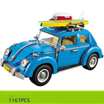 Kūrybos Ekspertas, Techninė Automobilių Serijos Superautomobilį Volkswagen Beetle Modelio Blokai Suaugusiems Plytų Dovanos Vaikams