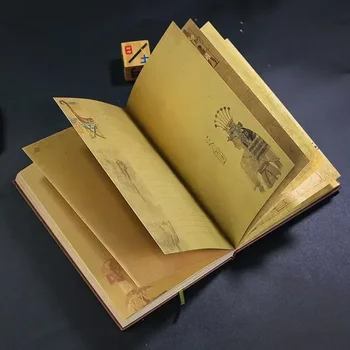 Leidinys Dovanų Popieriaus Sketchbook Raštinės Reikmenys Minkštas Retro Notebook Nešiojamieji Kompiuteriai Europos Kūrybos Kraft Dienoraštis, Užrašinė Planuotojas