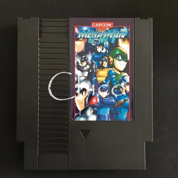 Mega man 6 1 Megaman 1 2 3 4 5 6 72 Smeigtukai Žaidimo Kortelę Už 8 Bitų Žaidimų Žaidėjas