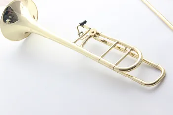 Muzikos Mėgėjas Klubas 36BO Profesinės Bb/F Tenoras Trombonas Aukso Lako Muzikos Instrumentai Profesional Trombonas Atveju Kandiklį