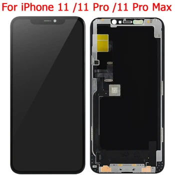 Naujas Originalus iPhone 11 Pro Max LCD Ekranas Jutiklinis Ekranas skaitmeninis keitiklis Skydas 