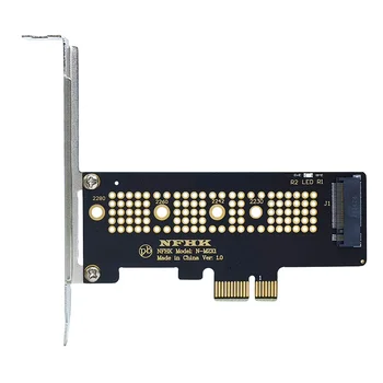NVMe PCIe M. 2 NGFF SSD į PCIe X1 Adapter Card PCIe X1 M. 2 Kortelės Palaikymas 2230 2242 2260 2280 Dydis NVMe M. 2 SSD
