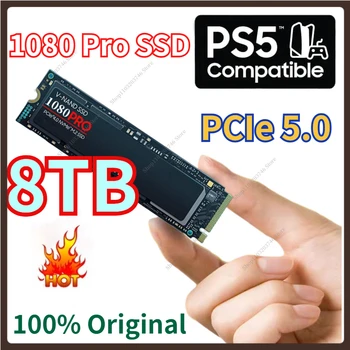 Originalus 1080PRO 8 TB 4TB Prekės SSD M. 2280 2 PCIe Gen 5.0x4 NVME Skaityti 12000MB/s Kietojo Disko Nešiojamas Darbalaukio PlayStation 5