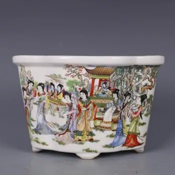 Puikūs Keramikai Dvylika Auksinių Staigius Vazonas Namų Puošybai
