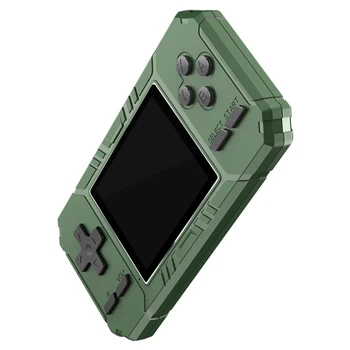 Retro Nešiojamas Mini Nešiojamą Žaidimų Konsolę 8-Bitų 3.0 Colių Spalvotas Ekranas LCD Žaidėjas Built-in 500 Žaidimai-Žalia
