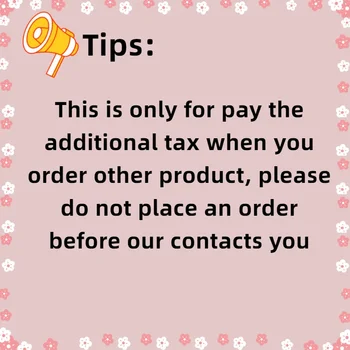 Tai tik mokėti papildomą mokestį, kai jūsų užsakymo kito produkto, prašome užsakymą iki jums mūsų kontaktai