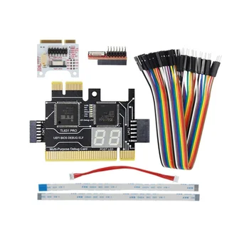 TL631 Pro LPC-DEBUG Diagnostikos Kortelė+Expansion Card PCI PCI-E Mini PCI-E Plokštę Daugiafunkcį
