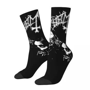 Universalios Kojinės Grupė Mayhem Black Metalo Prekes Moteris Vyras Lanksčios Spausdintinės Kojinės Visus Sezonus dovanėlės