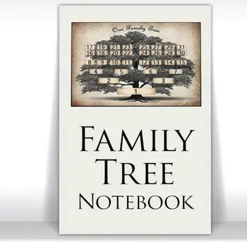 Šeimos Medis Sąsiuvinis Prisiminimai Protėviai Storio Popieriaus Protėvis Įrašyti Spausdinti Reiškia Šeimos Dovana Genealogija Leidinys