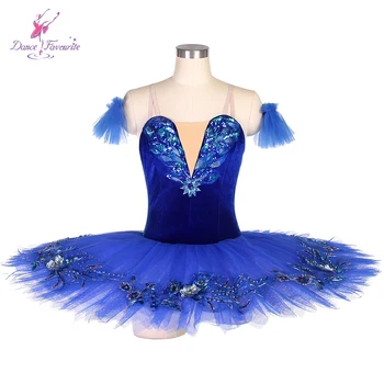 Šokių Mėgstamą Baleto Tutus BLL092 Šokių Mėgstamą Velvet Blue Bird Baleto Mdc Baleto Mdc Išankstinio profesinės Šokių Kostiumai